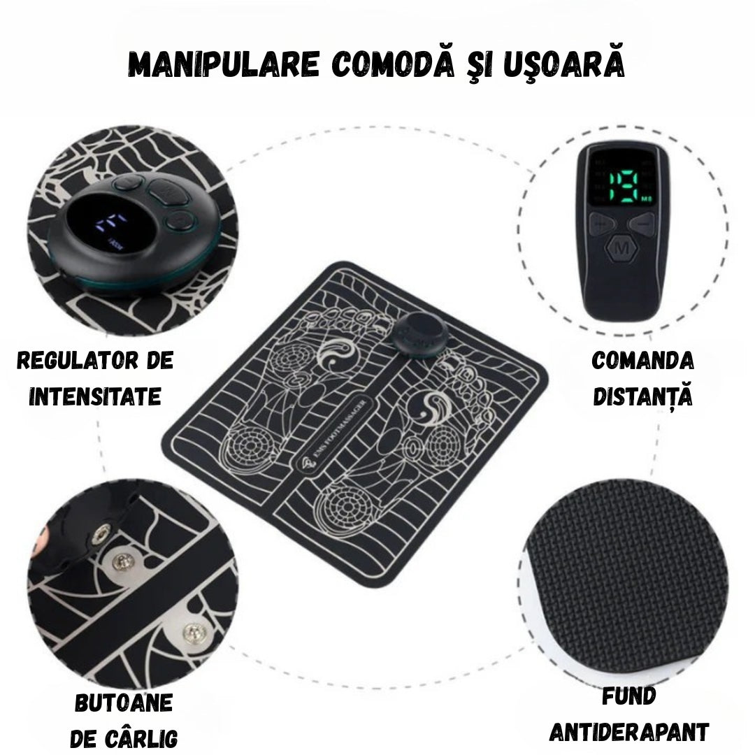 Covoraș pentru masaj pentru picioare RelaxMotion