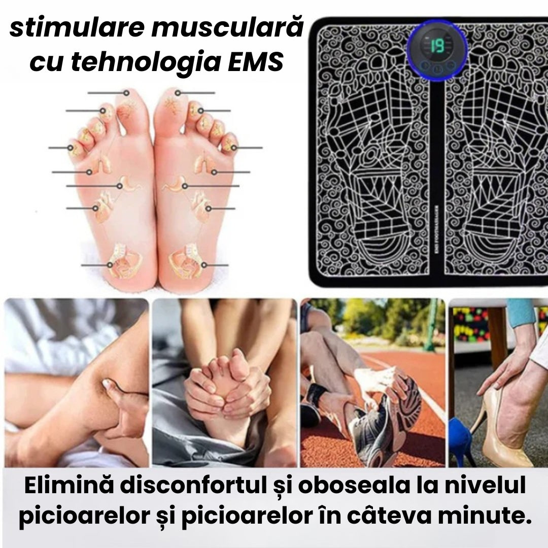 Covoraș pentru masaj pentru picioare RelaxMotion