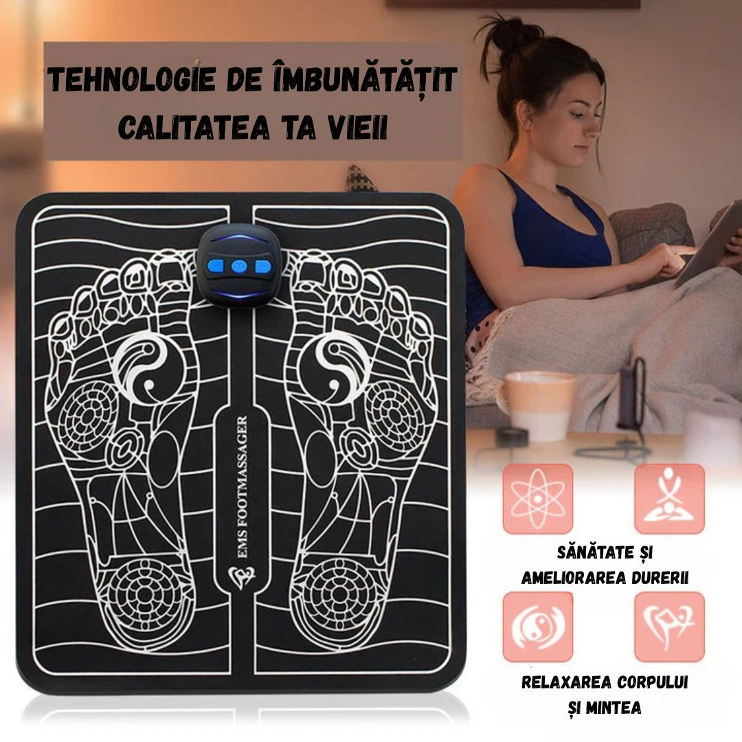 Covoraș pentru masaj pentru picioare RelaxMotion