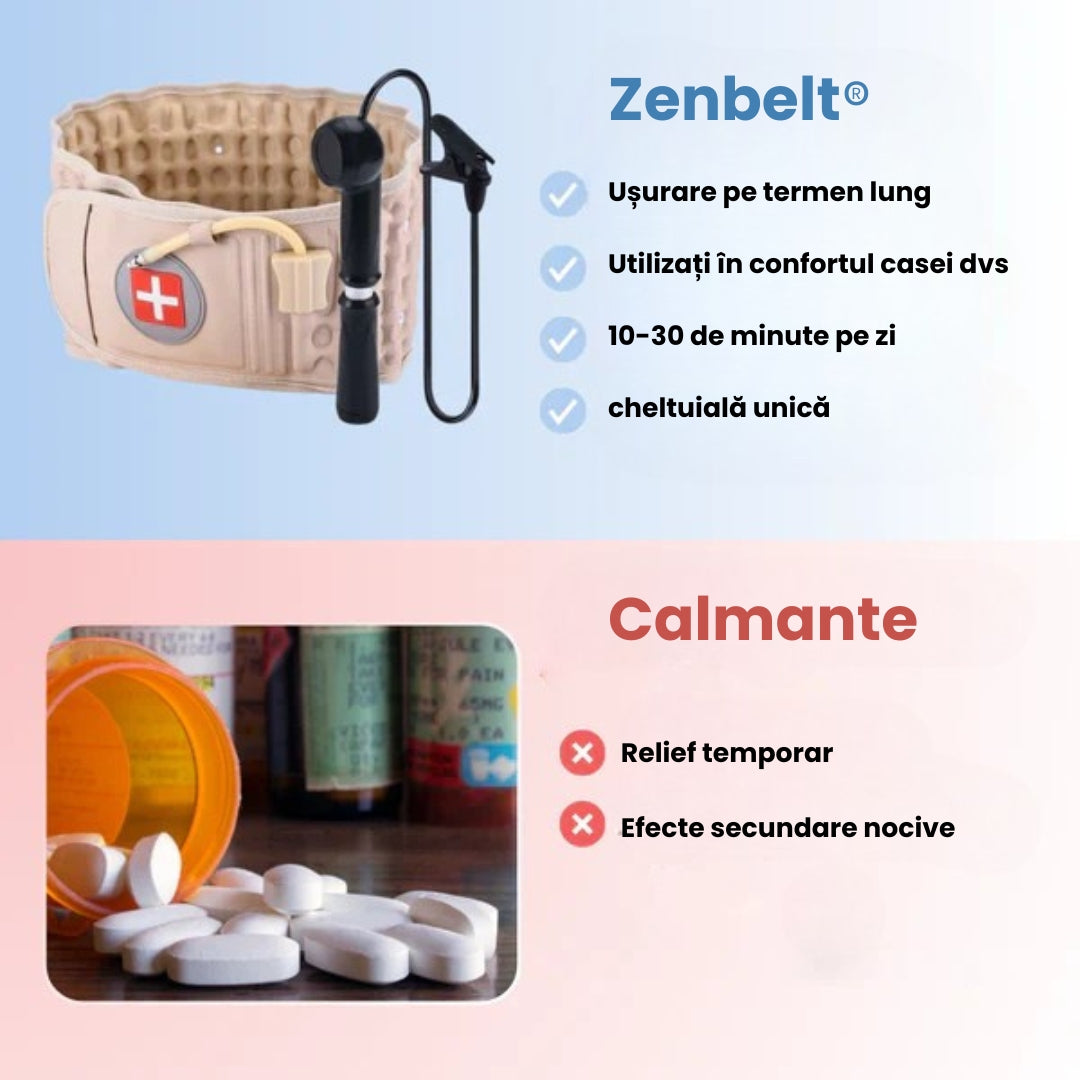 Zenbelt™ - ameliorarea instantanee de durerile de spate și sciatică