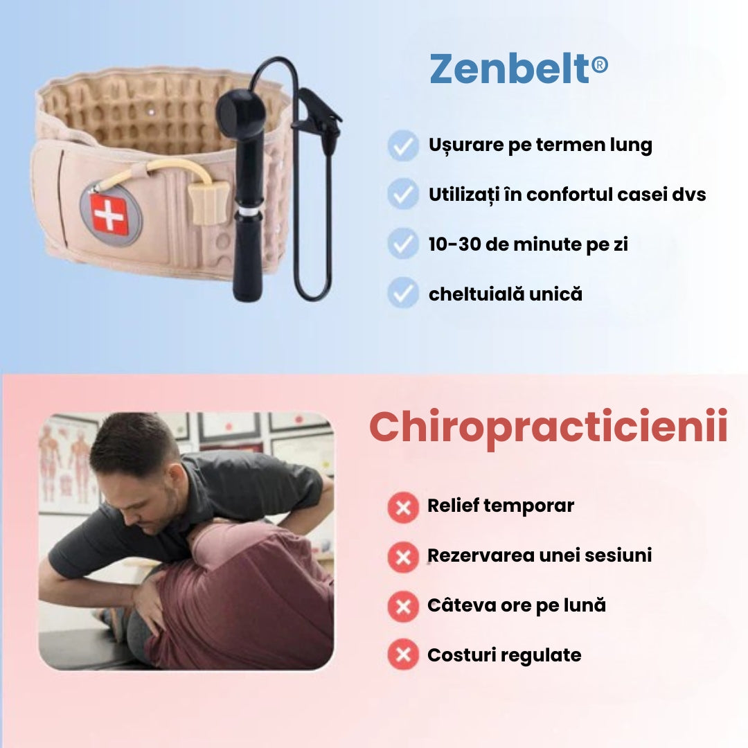 Zenbelt™ - ameliorarea instantanee de durerile de spate și sciatică